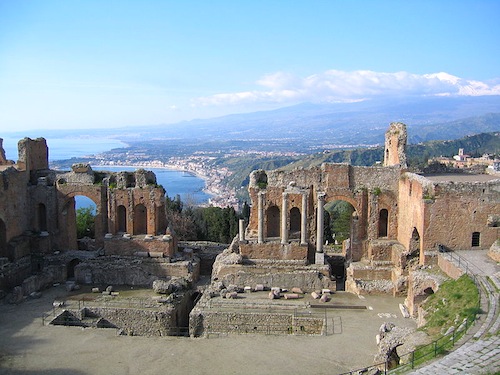 イタリア陶器　シシリア島タオルミナにて購入 イタリア シチリア島 タオルミーナ 古代ギリシャ エーゲ文明