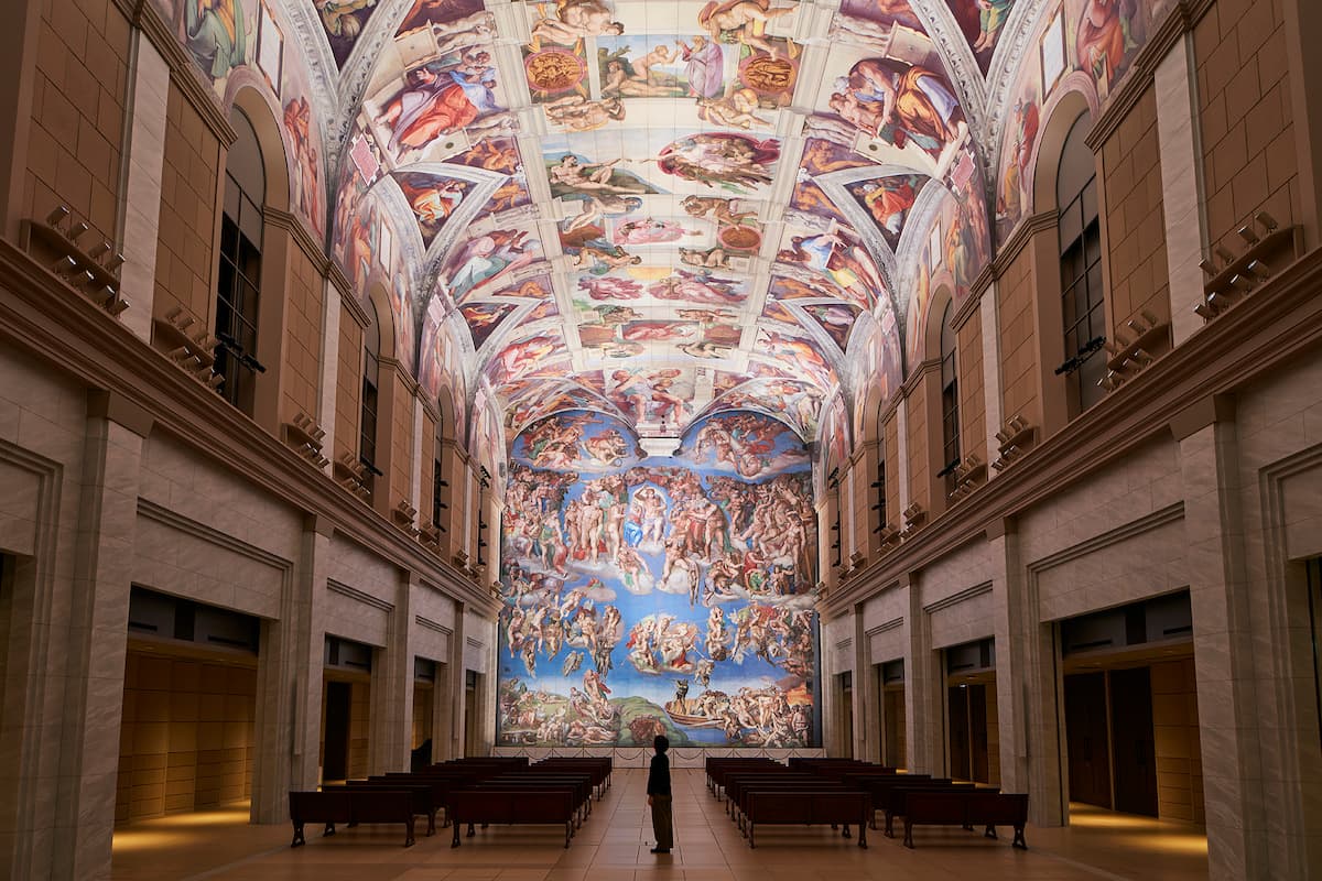 大塚国際美術館 システィーナ・ホール ©大塚国際美術館
